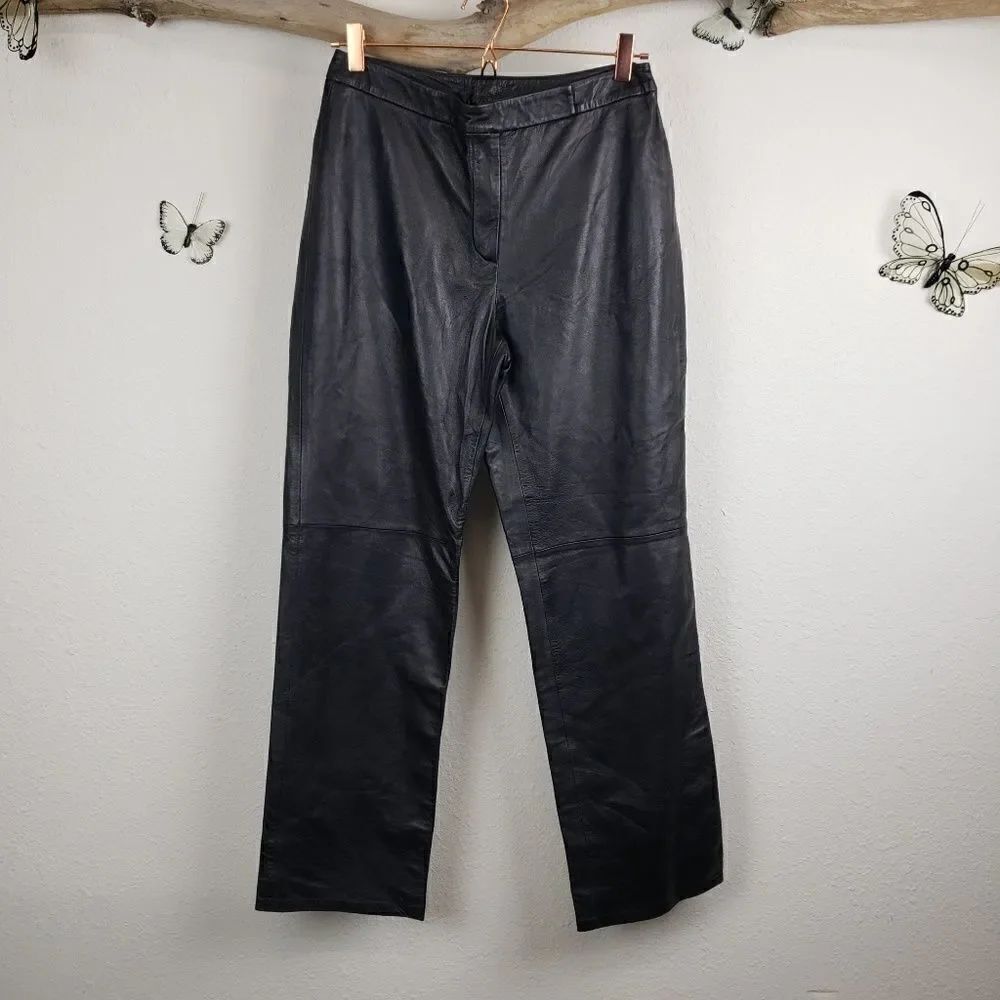 Clothes by revue 90s style 100% lamb leather pant